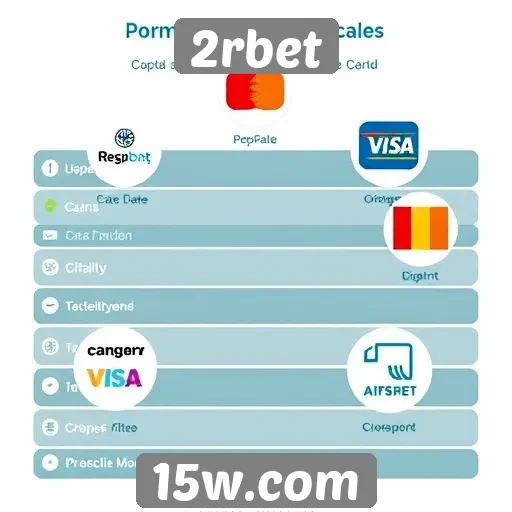 Métodos de pagamento aceitos no 2rbet